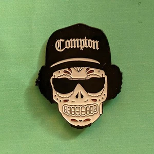 Enamel Pin - Eazy E Skull - Picture 1 of 2