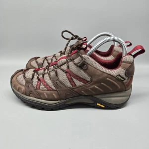 Merrell Womens Size 8 Siren Sport Gore-Tex Hiking Shoes Brown J16342 Low Top  - Picture 1 of 11