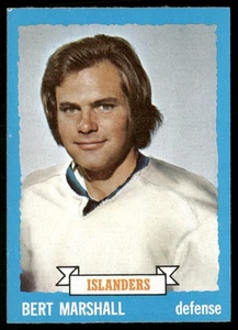 Bert Marshall 1973-74 Topps #51 New York Islanders EX - Picture 1 of 2