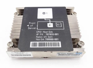 Radiator HPE ProLiant SL230s Gen8/SL580 Gen8 <115W Standard 707833-001 - Zdjęcie 1 z 1