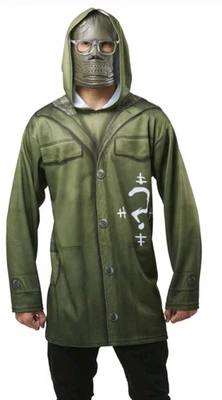 Fantasia de Halloween Batman The Riddler Adulto Padrão Até Tamanho 44 DC Comics NOVO  - Imagem 1 de 4