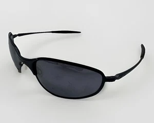 Marco Oakley Square Wire 2.0 Gunmetal Negro Lente Iridio Bisagras de resorte - Imagen 1 de 6
