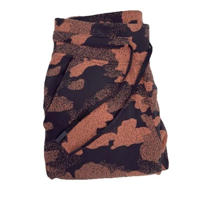 Jogger Lululemon Ready To Rulu para mujer talla 4 naranja negro camuflaje atletismo cómodo Foto 1 de 4