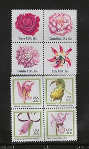 US SCOTT  #1876-79 & 2076-79  TWO NICE  SE-TENANT BLOCKS OF  4 MNH TAKE A LQQK ! - Picture 1 of 1