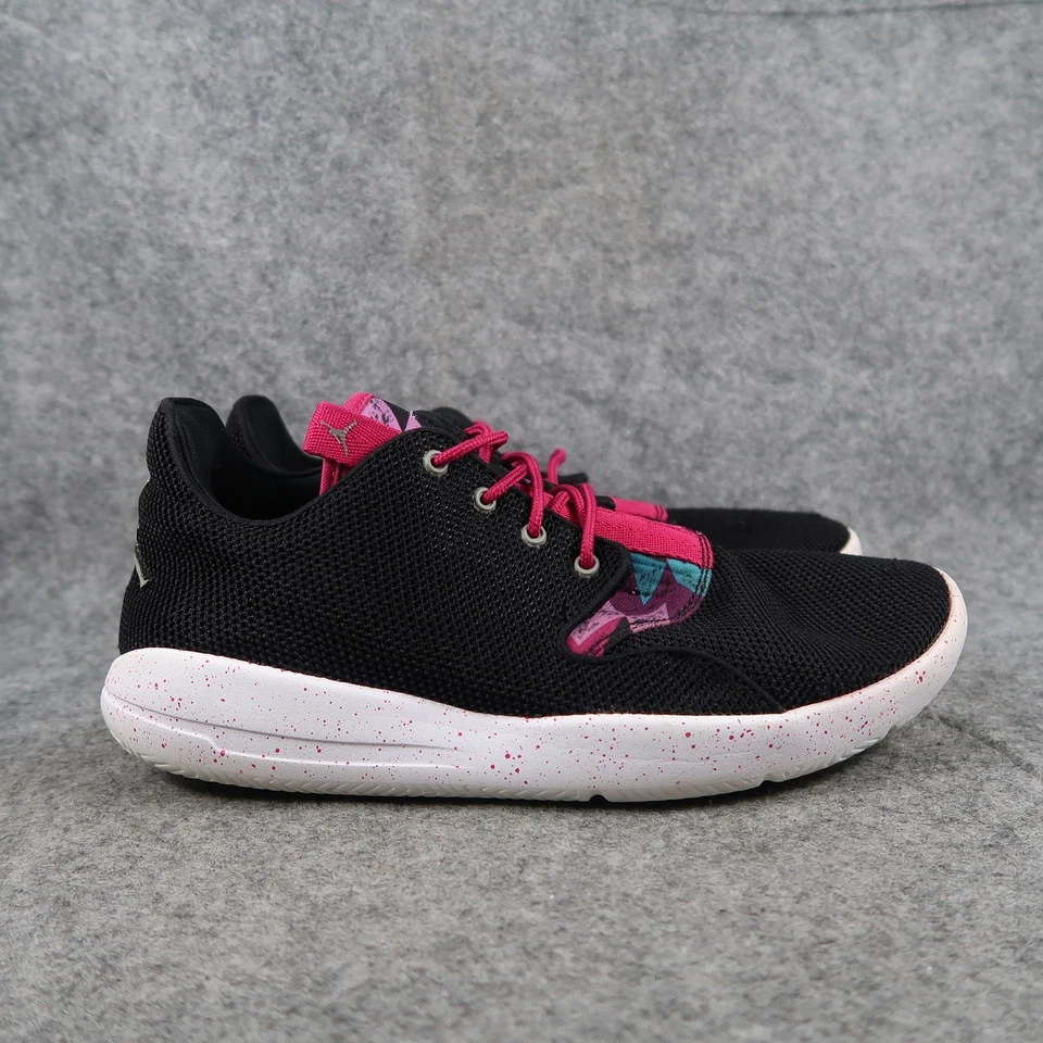 Jordan Zapatos Juveniles 7Y Tenis Eclipse GG Estilo de Vida Informal Negro Rosa Con Cordones Foto 1 de 4