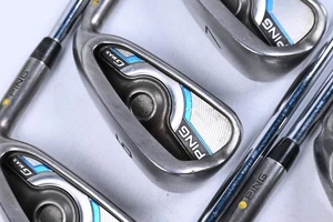 Ping GMax Irons / 5-PW+GW / Yellow Dot / Regular Flex Ping CFS Distance Shafts - Picture 1 of 7