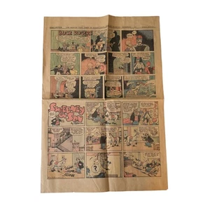 Buck Rogers & Sweeney Son Full Page Comic Denver Post December 7 1941 WWII Date - Picture 1 of 8