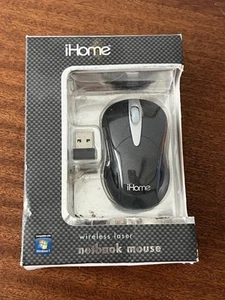 iHome IH-M182ZB Wireless Laser Netbook Mouse - Black - RETAIL - Picture 1 of 5