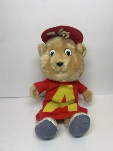 Muñeco de peluche Bagdasarian Alvin and the Chipmunks 1983 vintage 12" usado en excelente estado - Imagen 1 de 10