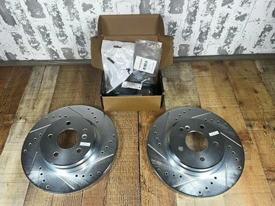 PowerStop Disc Brake Kit - Rear - Fits Mercedes Benz E55 AMG 1999-2002 - Image 1 of 4