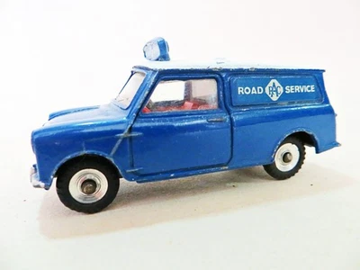 DINKY 273 'AUSTIN/MORRIS MINI VAN - RAC ROAD SERVICE' BLUE. VINTAGE. COMPLETE - Image 1 of 4