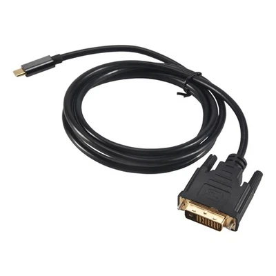 3X(Cable USB TIPO C a DVI USB Tipo C a DVI 24+1 Adaptador 4K 30Hz (6FT/1.3720 - Imagen 1 de 4