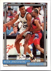 1992-93 Topps #142 Nick Anderson - Picture 1 of 2