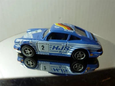 Porsche 911 1:87 Carrera 2 HJS Kat Alzen n. 2 blu Euromodello HO NUOVO - Immagine 1 di 4