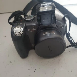 Canon PowerShot S3 IS 6.0 MP 12x Zoom Digital Camera FOR PARTS - Picture 1 of 10