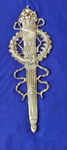 Empire style french vintage bronze ormolu Cover