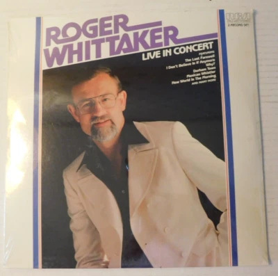 SEALED 1981 2xLP Roger Whittaker "Live In Concert" 2 Record set RCA CPL2-4057 - Image 1 of 2