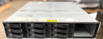 IBM Storwize V3700 Control Enclosure | 9x3TB SAS 1x00AR004 Cntrl + 4x SFP 2xPSU - Image 1 of 4