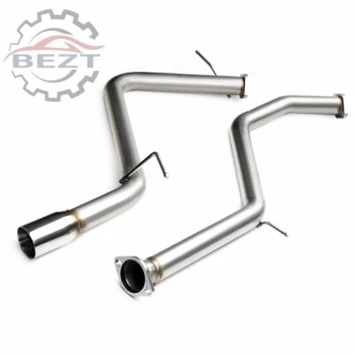 3" TIP MUFFLER CAT BACK EXHAUST PIPE KITS FOR 16-18 TOYOTA COROLLA IM E180 1.8L - Image 1 of 4