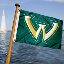 Wayne State Warriors Boat Yacht Nautical Flag