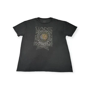 Vans Graphic T-Shirt Sun Moon Eyes Short Sleeve Tee Top Large - Bild 1 von 8