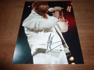 AXL ROSE signed 14x11 photo GUNS n ROSES GnR + COA - Picture 1 of 2