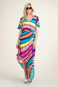 Trina Turk Catch a Wave Maxi Dress Cover Up size M  NEW - Picture 1 of 9