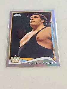 2014 Topps Chrome ANDRE THE GIANT #96 Refractor Parallel SP wwe wwf - Picture 1 of 2