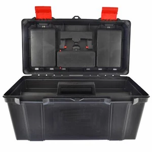 Cassetta degli attrezzi Maestro 22" con maniglia / Holdall / scatola di plastica / scatola di immagazzinaggio fai da te TE814 - Foto 1 di 4