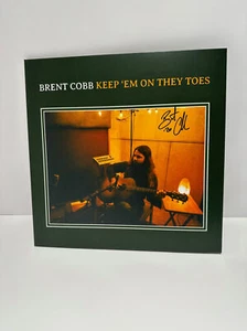 Brent Cobb - Keep 'em On They Toes  - Autographed Signed Vinyl Album Record 2020 - Picture 1 of 3