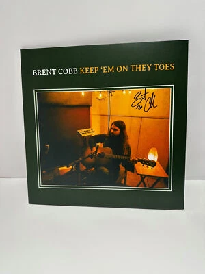 Brent Cobb - Keep 'em On They Toes - Autographed Signed Vinyl Album Record 2020