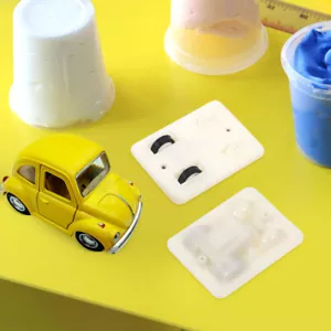 4 Pcs Relier Car Toy Accessories Blank Friction Powered Base Child - Picture 1 of 12