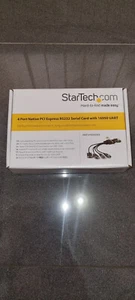 StarTech.com Serielle PCI Express RS232-Adapterkarte mit 4 Ports - 16950 UART - Bild 1 von 4