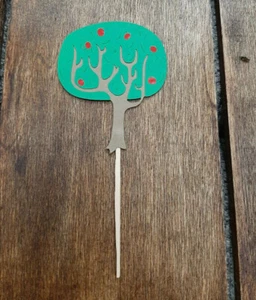 Apple Tree Cupcake Toppers!! Lot of 12 - Picture 1 of 1