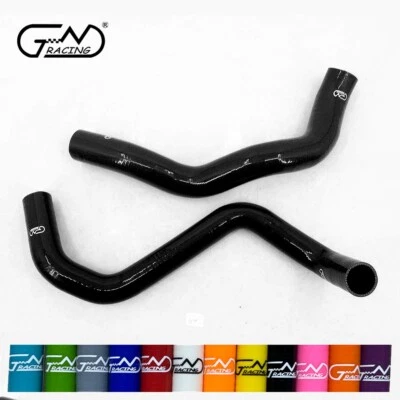Fit 1999-2004 Ford Mustang V6 3.8L 3.9L SN95 Silicone Radiator Hoses Kit Black - Image 1 of 4
