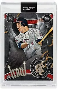 Topps Mmxx Project 2020 Card 51 Mike Trout By Ben Baller - Picture 1 of 2