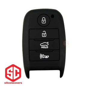 1x New KeyFob Remote Fobik Silicone Cover Fit / For Select KIA Vehicles.. - Picture 1 of 2