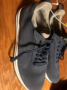 Steve Madden Mens 10 Navy Suede Shoes - Picture 1 of 4