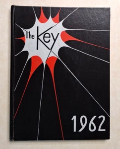 The Key 1962 Benjamin Franklin High School Yearbook Rochester NY Vintage 1960s - Picture 1 of 13