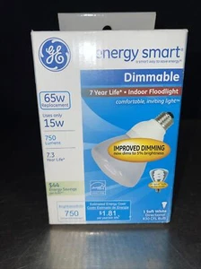 Nos Surplus GE Lighting 66665 15W R30 Soft White Dimmable Reflector Flood Light - Picture 1 of 6