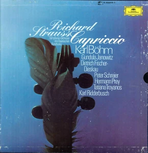 Strauss Capriccio Böhm 3 LP Boxed Set 1972 DG 2709 038 Fischer-Dieskau Janowitz - Bild 1 von 12