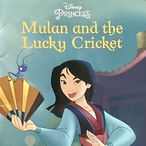 Disney Princess Mulan and the Lucky Cricket Autumn 4-5/8” x3-7/8” Mini Book 2022 - Picture 1 of 4