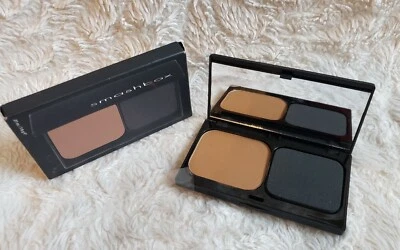 SMASHBOX Function Self-Adjusting Powder Foundation DARK D1-D2 .27 oz 7.6 g Rare - Image 1 of 4