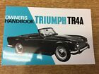 Triumph Tr4a Owners Hand Book Re Print 512916