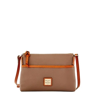 DOONEY & BOURKE | Pebble Grain Leather Ginger Pouchette | Umhängetasche | NEU - Bild 1 von 3