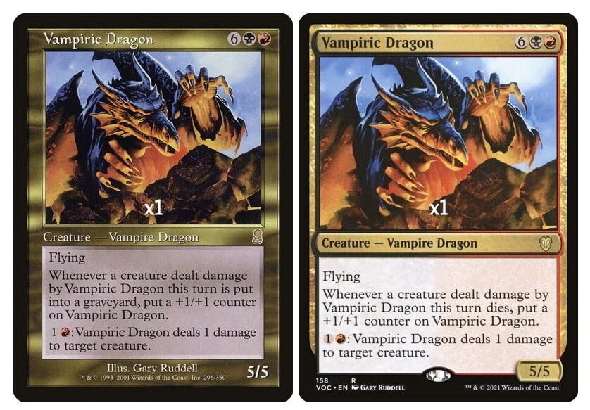 MTG ODY VOC Vampiric Dragon NM - MINT (SELECT) - Image 1 of 1