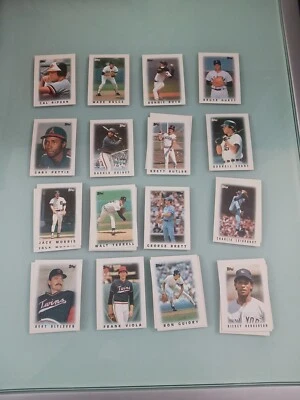 1986 Topps League Leaders Minis - Baseball Cards - Complete Your Set - You Pick - Image 1 of 3