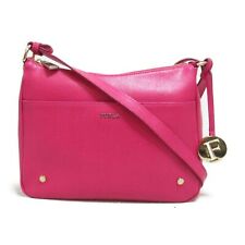 Furla Shoulder Bag crossbody leather Pink Used Women GHW