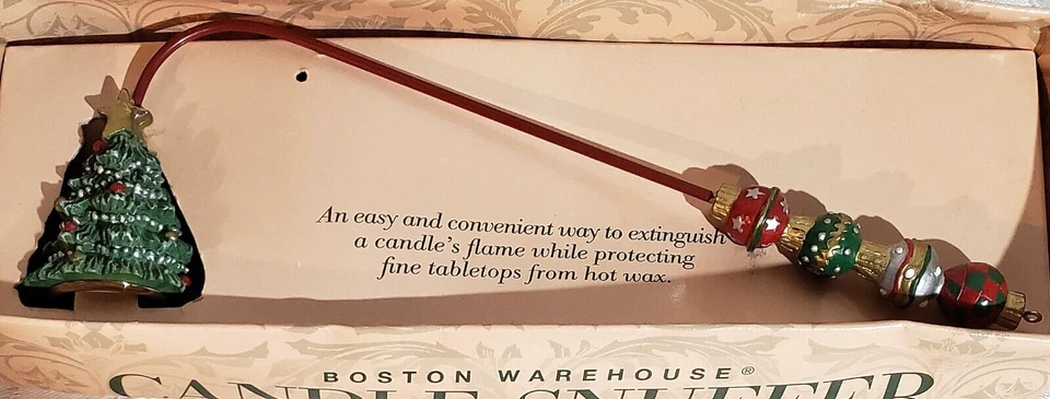 Boston Warehouse Christmas Tree Candle Snuffer