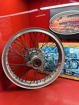 Harley Xr750 Rear Wheel Brake Quick Change Flat Track Hub Kr Xr -63r 18” Spoke - Image 1 of 4